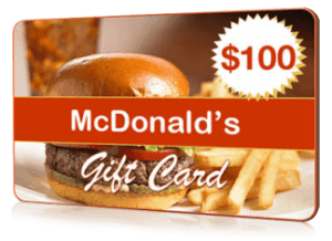 mcdonalds gift card