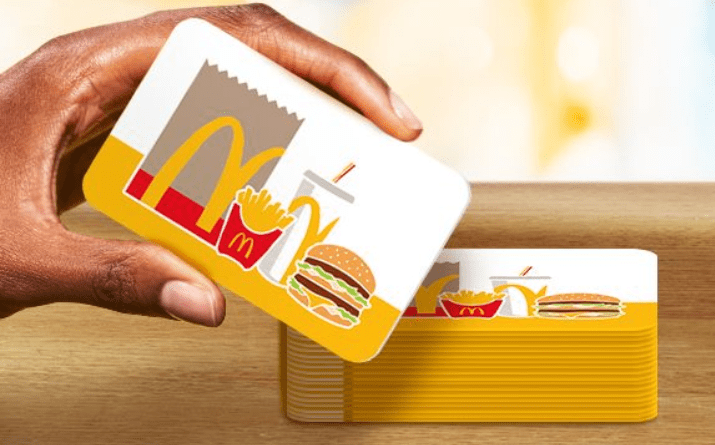 McDonald's gift card