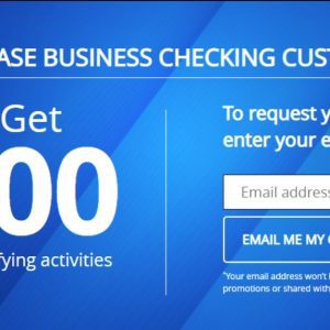 Get $500 for your Chase Account!